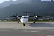 Austrian Airlines Bombardier DHC-8-402Q (OE-LGA) at  Innsbruck - Kranebitten, Austria