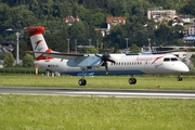 Austrian Airlines Bombardier DHC-8-402Q (OE-LGA) at  Innsbruck - Kranebitten, Austria