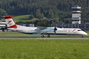 Austrian Airlines Bombardier DHC-8-402Q (OE-LGB) at  Innsbruck - Kranebitten, Austria