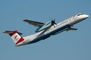 Austrian Arrows (Tyrolean) Bombardier DHC-8-402Q (OE-LGB) at  Vienna - Schwechat, Austria