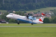 Austrian Airlines Bombardier DHC-8-402Q (OE-LGC) at  Innsbruck - Kranebitten, Austria