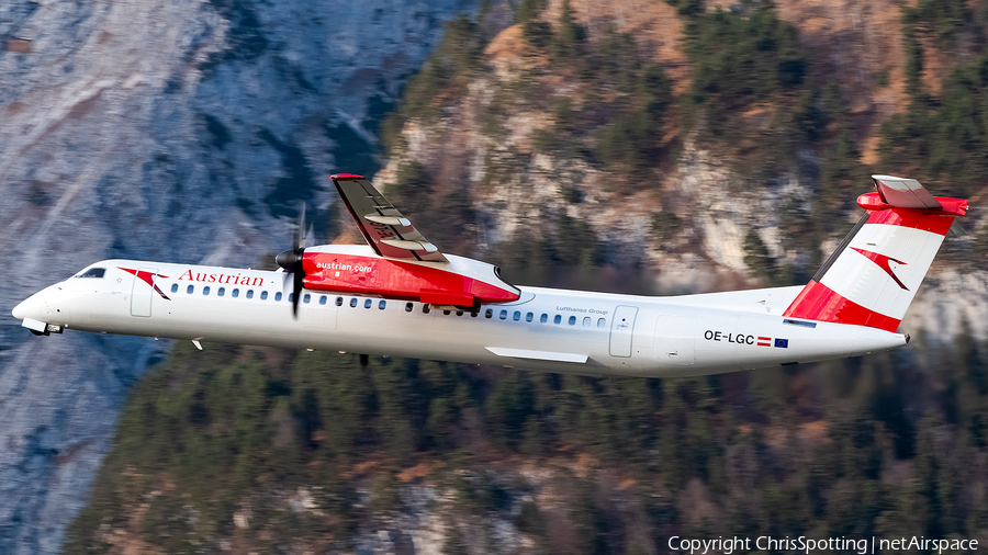 Austrian Airlines Bombardier DHC-8-402Q (OE-LGC) | Photo 283774