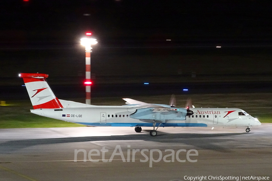 Austrian Airlines Bombardier DHC-8-402Q (OE-LGE) | Photo 185650