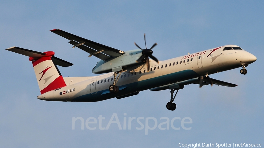 Austrian Airlines Bombardier DHC-8-402Q (OE-LGE) | Photo 219609