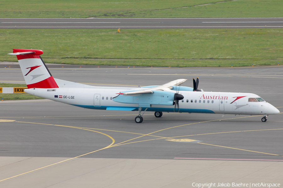 Austrian Airlines Bombardier DHC-8-402Q (OE-LGE) | Photo 138236