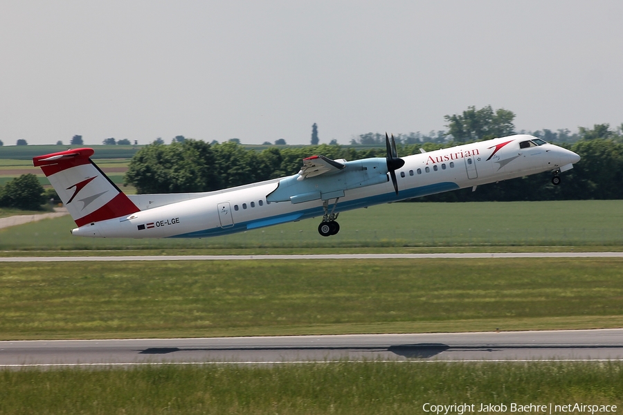 Austrian Airlines Bombardier DHC-8-402Q (OE-LGE) | Photo 141165