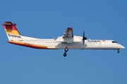 Austrian Arrows Bombardier DHC-8-402Q (OE-LGE) at  Frankfurt am Main, Germany