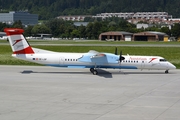 Austrian Airlines Bombardier DHC-8-402Q (OE-LGF) at  Innsbruck - Kranebitten, Austria