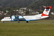 Austrian Airlines Bombardier DHC-8-402Q (OE-LGF) at  Innsbruck - Kranebitten, Austria