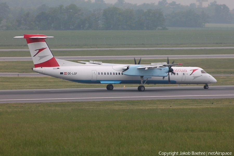 Austrian Airlines Bombardier DHC-8-402Q (OE-LGF) | Photo 141118