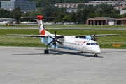 Austrian Airlines Bombardier DHC-8-402Q (OE-LGG) at  Innsbruck - Kranebitten, Austria