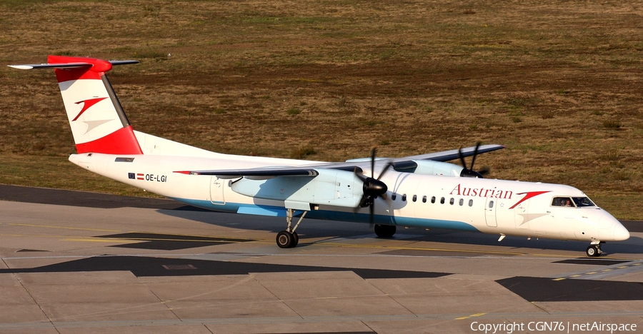 Austrian Airlines Bombardier DHC-8-402Q (OE-LGI) | Photo 446336