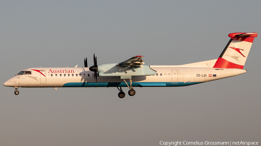 Austrian Airlines Bombardier DHC-8-402Q (OE-LGI) | Photo 407845