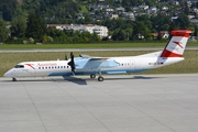 Austrian Airlines Bombardier DHC-8-402Q (OE-LGI) at  Innsbruck - Kranebitten, Austria