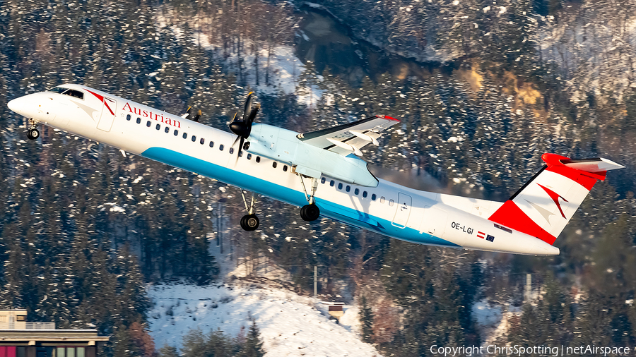 Austrian Airlines Bombardier DHC-8-402Q (OE-LGI) | Photo 289128