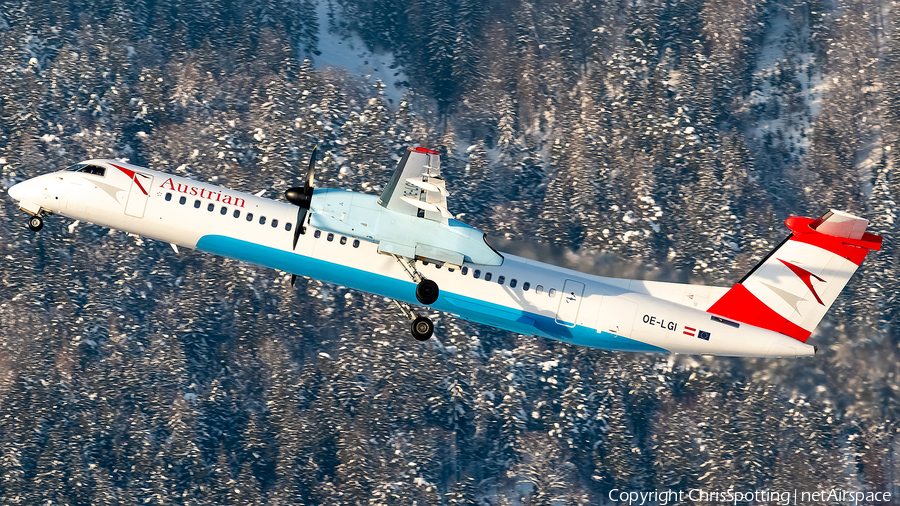 Austrian Airlines Bombardier DHC-8-402Q (OE-LGI) | Photo 289129