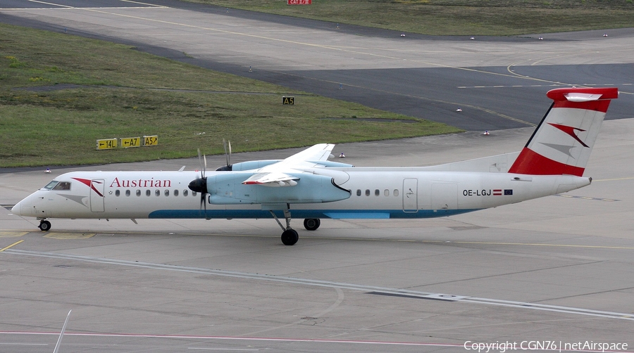 Austrian Airlines Bombardier DHC-8-402Q (OE-LGJ) | Photo 447143