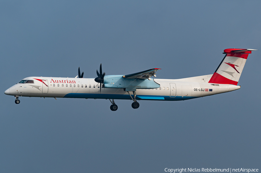 Austrian Airlines Bombardier DHC-8-402Q (OE-LGJ) | Photo 445498