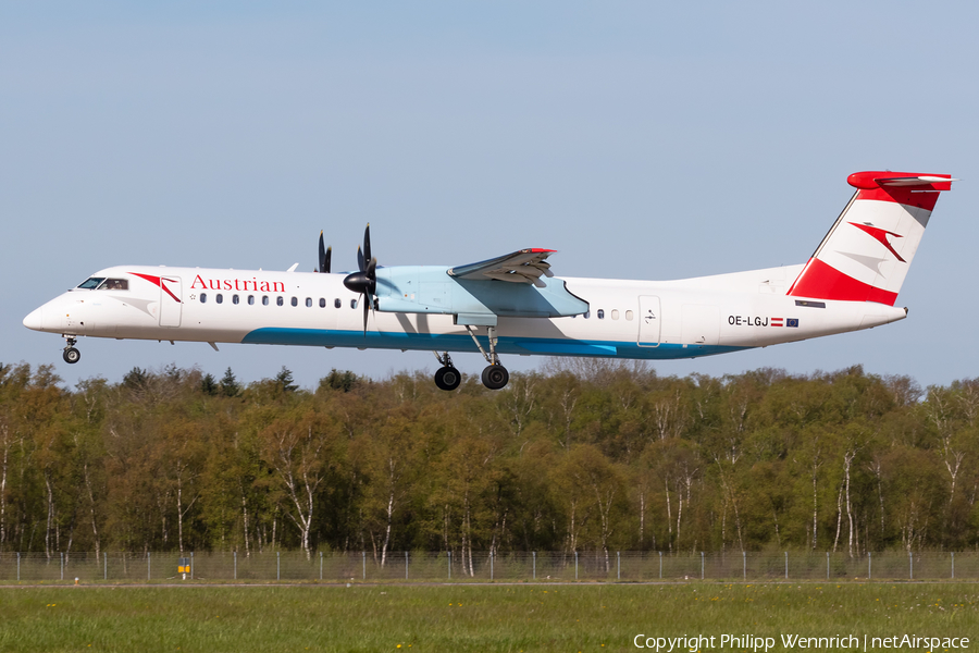 Austrian Airlines Bombardier DHC-8-402Q (OE-LGJ) | Photo 446594