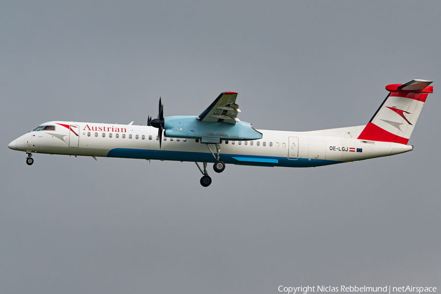 Austrian Airlines Bombardier DHC-8-402Q (OE-LGJ) | Photo 450016