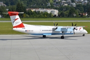 Austrian Airlines Bombardier DHC-8-402Q (OE-LGJ) at  Innsbruck - Kranebitten, Austria