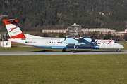 Austrian Airlines Bombardier DHC-8-402Q (OE-LGJ) at  Innsbruck - Kranebitten, Austria