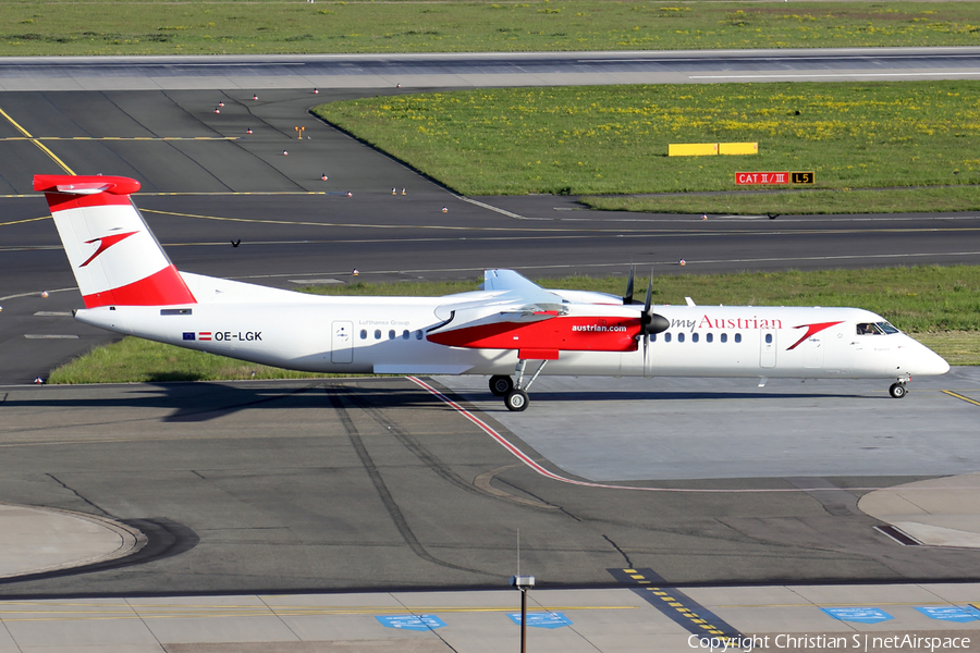 Austrian Airlines Bombardier DHC-8-402Q (OE-LGK) | Photo 107348