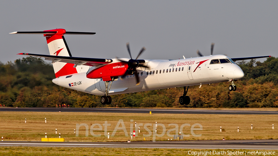 Austrian Airlines Bombardier DHC-8-402Q (OE-LGK) | Photo 324745