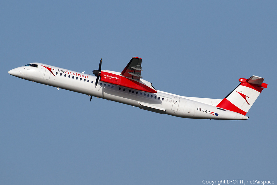 Austrian Airlines Bombardier DHC-8-402Q (OE-LGK) | Photo 409981