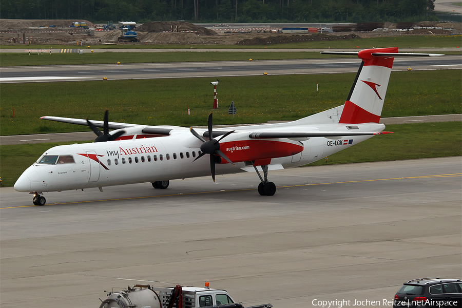 Austrian Airlines Bombardier DHC-8-402Q (OE-LGK) | Photo 177194
