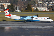 Austrian Airlines Bombardier DHC-8-402Q (OE-LGL) at  Innsbruck - Kranebitten, Austria