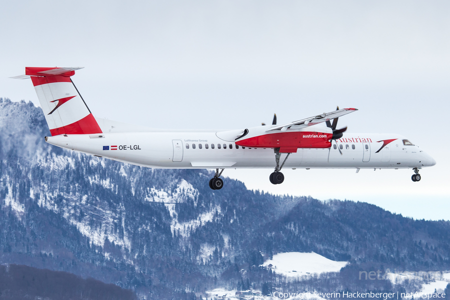 Austrian Airlines Bombardier DHC-8-402Q (OE-LGL) | Photo 209695