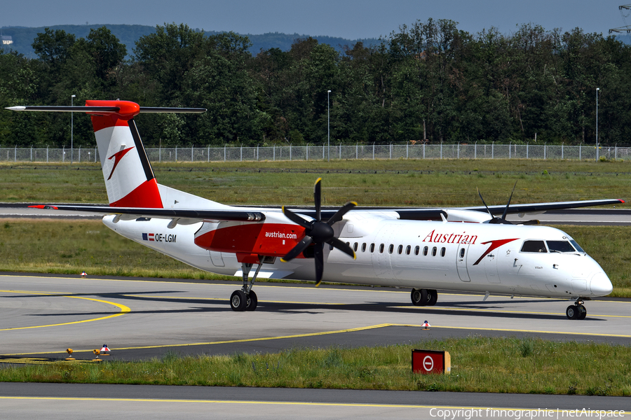 Austrian Airlines Bombardier DHC-8-402Q (OE-LGM) | Photo 422999