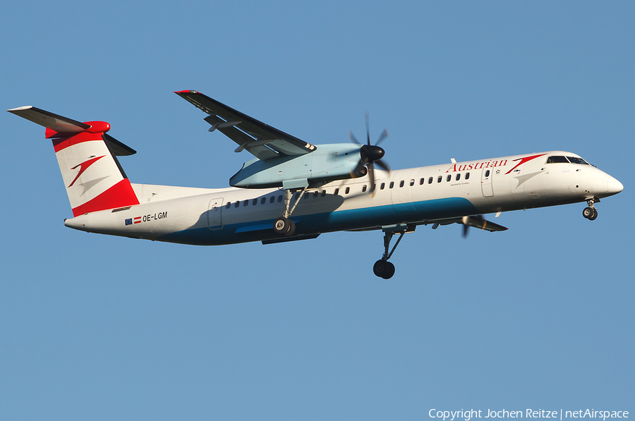 Austrian Airlines (Tyrolean) Bombardier DHC-8-402Q (OE-LGM) | Photo 28434