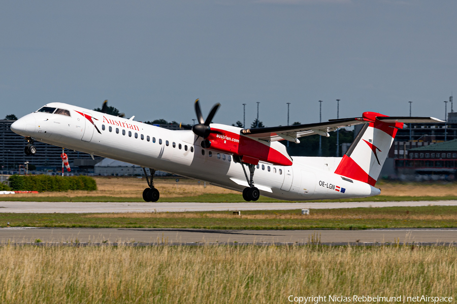 Austrian Airlines Bombardier DHC-8-402Q (OE-LGN) | Photo 394534