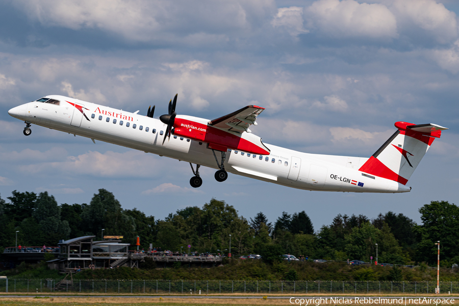 Austrian Airlines Bombardier DHC-8-402Q (OE-LGN) | Photo 394535