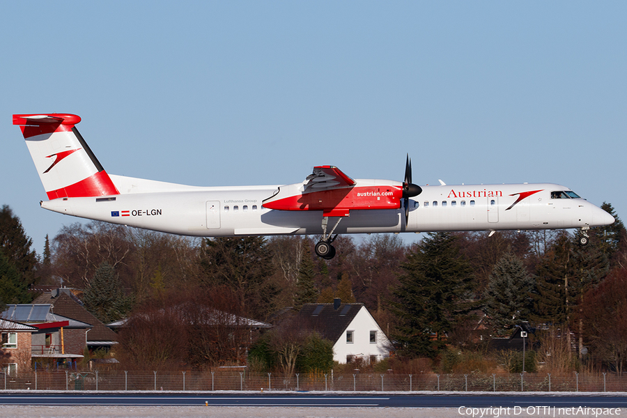 Austrian Airlines Bombardier DHC-8-402Q (OE-LGN) | Photo 430177