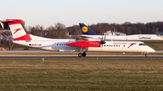 Austrian Airlines Bombardier DHC-8-402Q (OE-LGN) at  Hamburg - Fuhlsbuettel (Helmut Schmidt), Germany