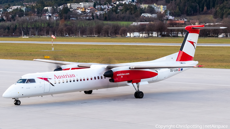Austrian Airlines Bombardier DHC-8-402Q (OE-LGN) | Photo 283775