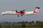 Austrian Airlines Bombardier DHC-8-402Q (OE-LGN) at  Prague - Vaclav Havel (Ruzyne), Czech Republic