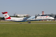 Austrian Airlines Bombardier DHC-8-402Q (OE-LGN) at  Prague - Vaclav Havel (Ruzyne), Czech Republic