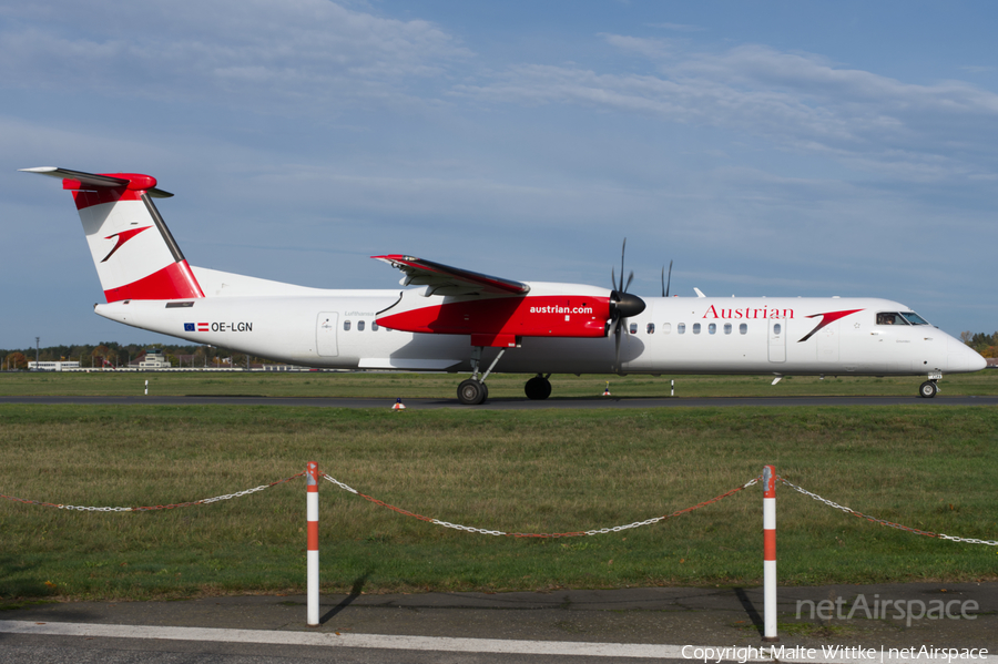 Austrian Airlines Bombardier DHC-8-402Q (OE-LGN) | Photo 408922