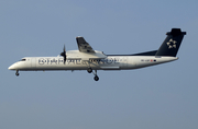 Austrian Airlines Bombardier DHC-8-402Q (OE-LGP) at  London - Heathrow, United Kingdom