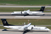 Austrian Airlines Bombardier DHC-8-402Q (OE-LGR) at  Zurich - Kloten, Switzerland