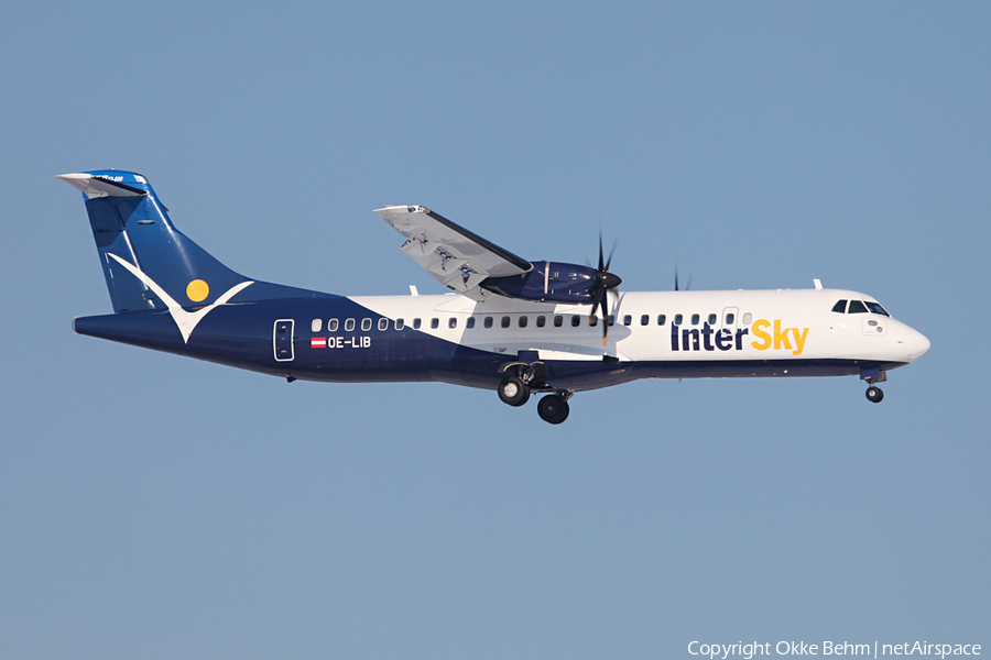 InterSky ATR 72-600 (OE-LIB) | Photo 36513