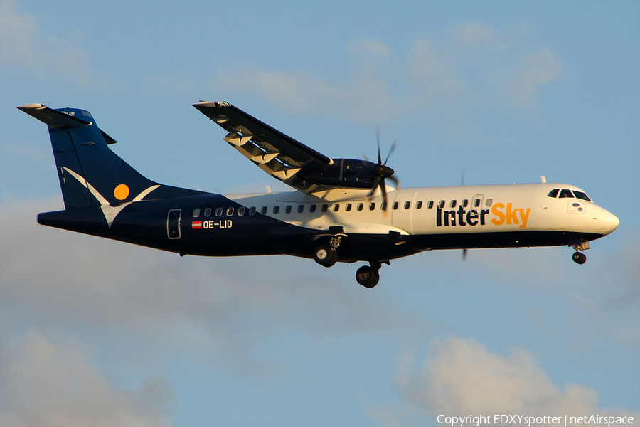 InterSky ATR 72-600 (OE-LID) | Photo 276174