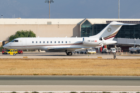 Avcon Jet Bombardier BD-700-1A11 Global 5000 (OE-LIO) at  Palma De Mallorca - Son San Juan, Spain