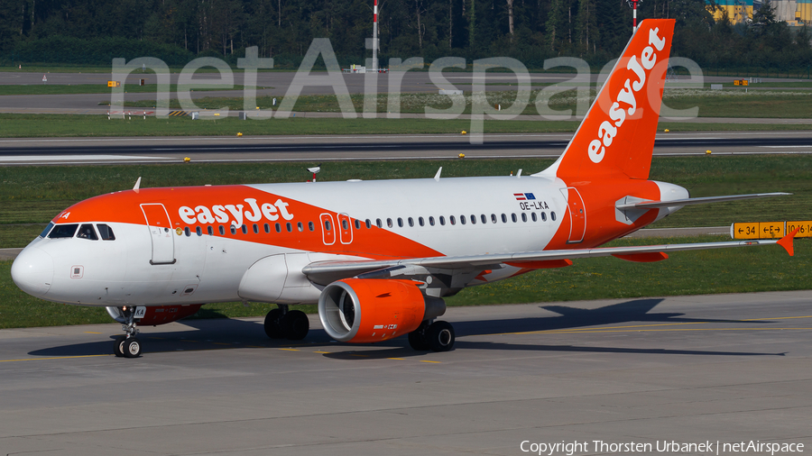 easyJet Europe Airbus A319-111 (OE-LKA) | Photo 345925
