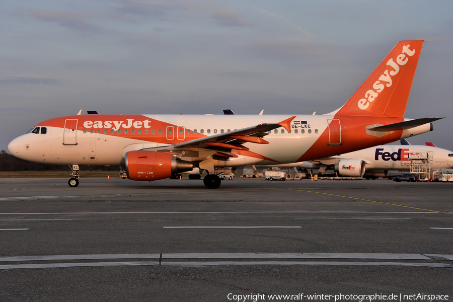 easyJet Europe Airbus A319-111 (OE-LKC) | Photo 536066