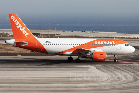easyJet Europe Airbus A319-111 (OE-LKC) at  Tenerife Sur - Reina Sofia, Spain